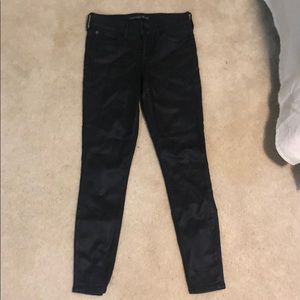 Express faux leather high waisted pants